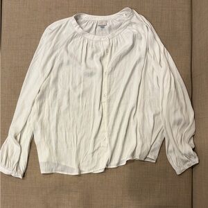 A New Day Ivory Button-Up Shirt